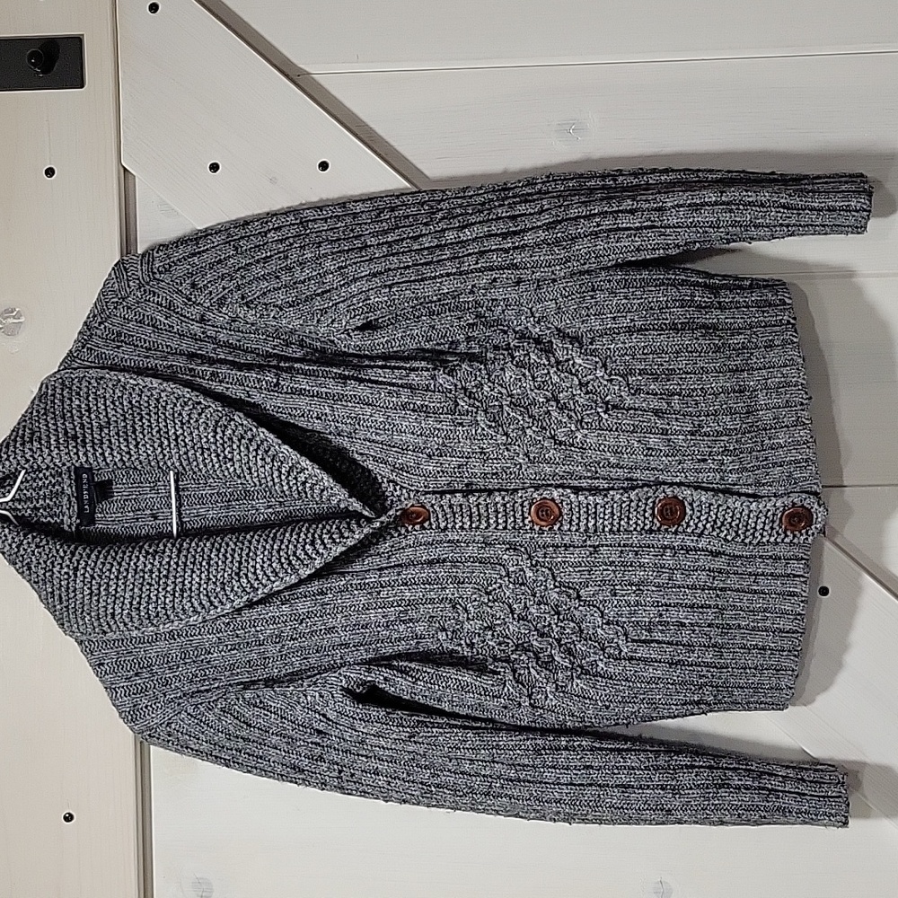 Lands End wool/cotton mix cardigan